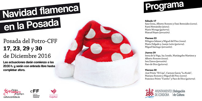 La Navidad Flamenca llega a la Posada del Potro
