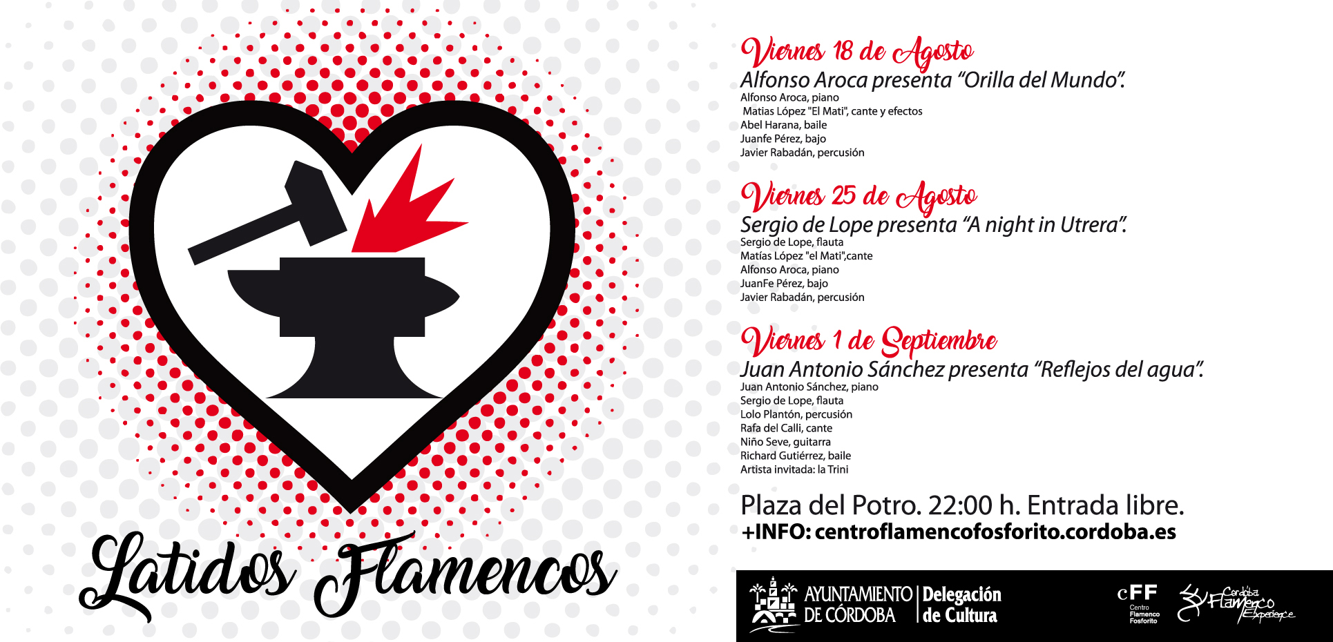 «A night at Potro’s Square» con Sergio de Lope.