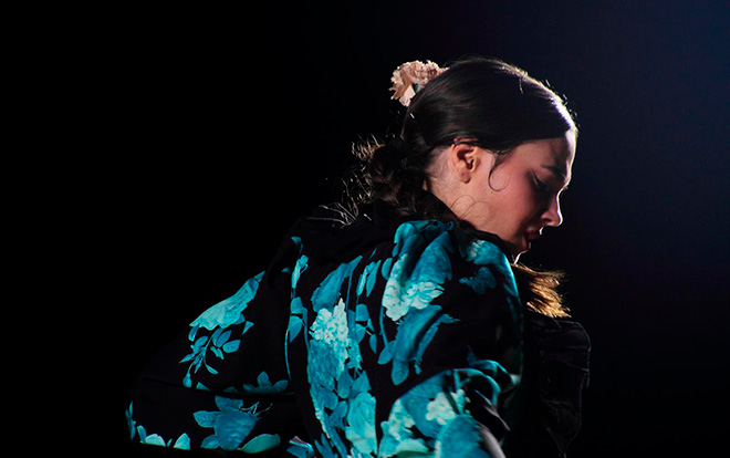 Miriam Cuevas, bailaora de flamenco.