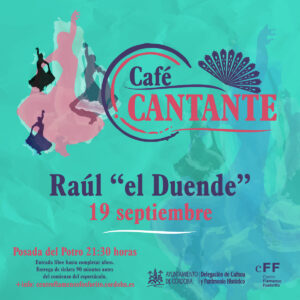 Raúl 'el Duende' en 'Café Cantante 2026'