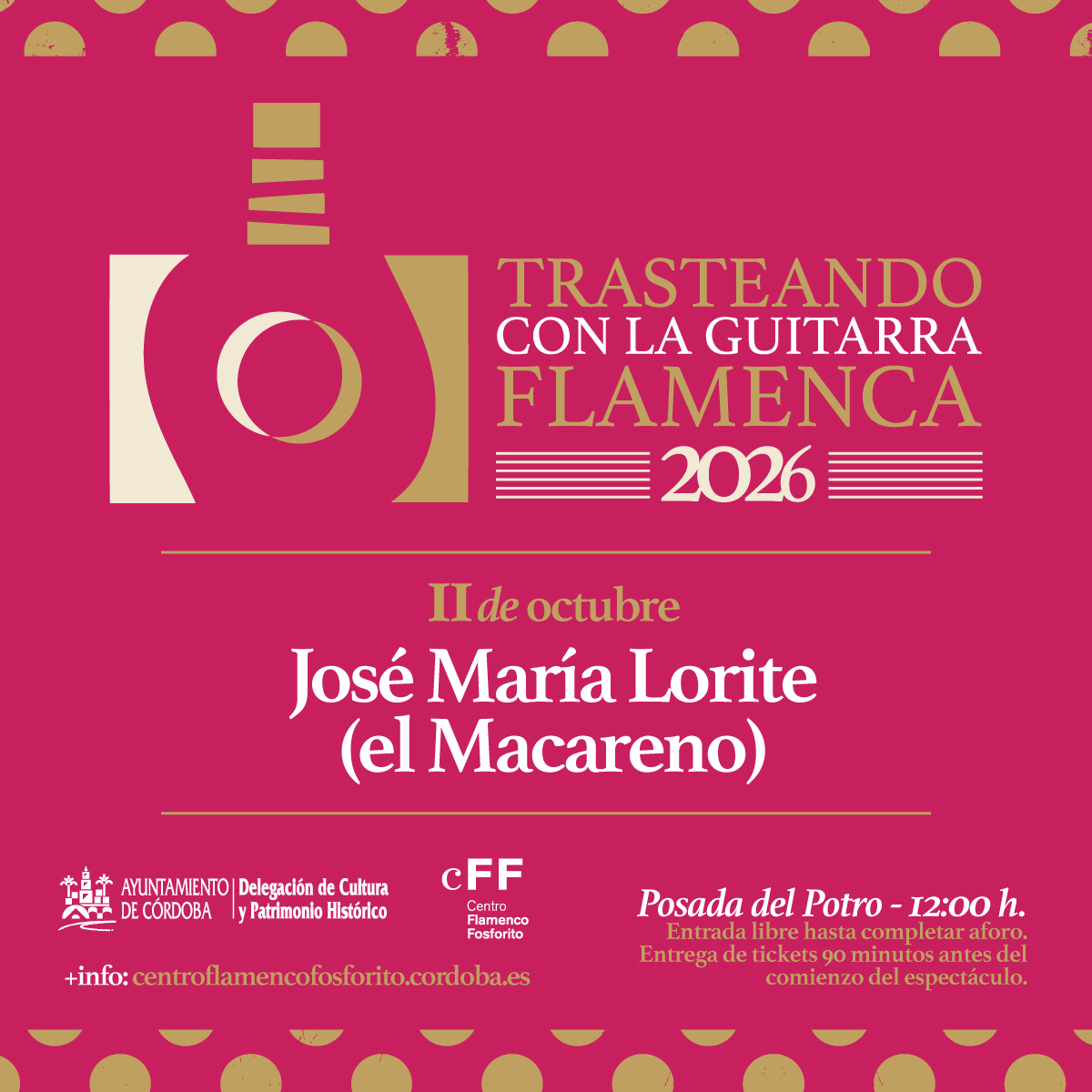 Disfruta de la guitarra de José María Lorite (el Macareno) en ‘Trasteando’
